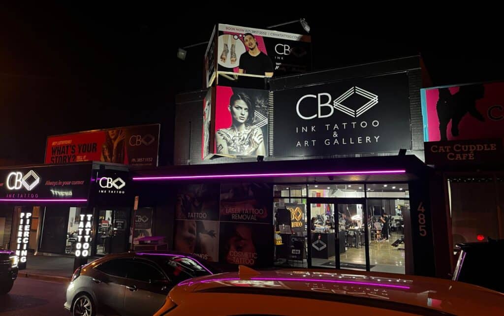 Brisbane Tattoo Shop Open Sundays & Late Nights CB Ink Tattoo