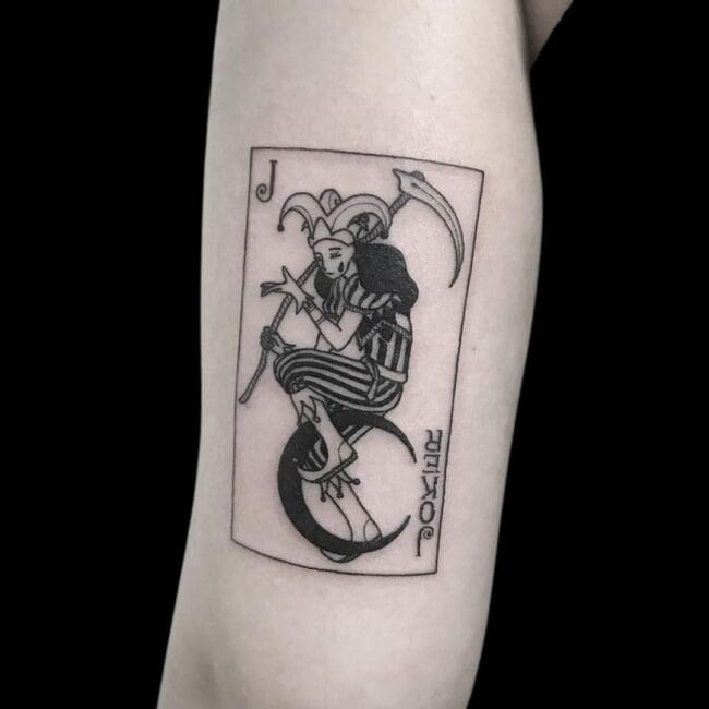 Joker Tattoo Meaning & Types Explained - CB Ink