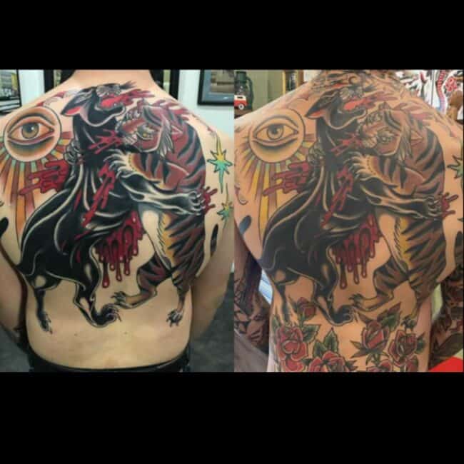 Tattoo Before And After Fade Australia