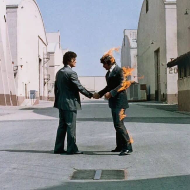 Pink Floyd Album Wish You Were Cover Image