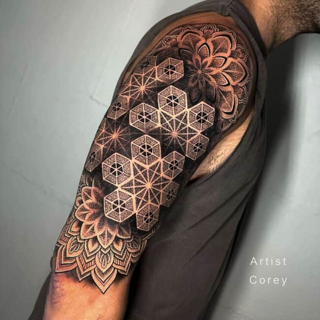 Geometry Tattoo Designs Our Top Sacred Geometry Temporary Tattoos